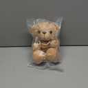 Wgxzyq Teddy Bear Stuffed Animal with Hoodie, 10 inch Teddy Bear Plush Toy, Gifts for Kids (Brown)