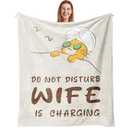 Julazy Anniversary Birthday Gifts for Women from Husband Blanket 50"X60", Wife Birthday Gift Ideas, Wedding Gifts for Wife, Valentines, Mothers Day, Christmas Romantic Gifts Idea for Her