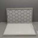 16x25x1 MERV 8 Air Filter,AC Furnace Air Filter,Reusable ABS Plastic Frame, 7 Pack Replaceable Filter Media (Actual Size: 15 3/4" x 24 3/4" x 3/4")