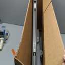 No Drill Cellular Shades for Indoor Windows, Thermal Insulating & Noise Reducing Honeycomb Blinds, Free Stop Cordless Blackout Shades, Grey,33" W x 80" H