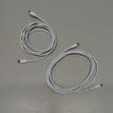 USB C to USB C Charging Cable for Apple iPhone 17/16/15 Charger Fast 6ft Long USBC to USB-C Power Cord for iPhone 17/16 Pro/Pro Max/Air, MacBook Air 13 inch/IPad Pro/Air/10th/4/5 Type C 2Pack 6 ft 60W (White)