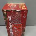 Automatic Bubble Machine with Dazzling RGB LED Lights & Music, Sparklers Blower Toys Includes Bubble Solution, Portable for Kids Party Wedding Christmas New Year Birthday Decoration (13 Holes, Set E)