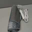 Heating Pad for Period Cramps, Electric Heat Pad with 6 Heat Levels and 4 Times Settings, Moist Heating Pad for Back Pain Relief, Neck, Shoulder, Abdomen, Birthday Gifts for Women and Men (Gray)