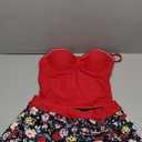 Womens Underwire Tankini Swimsuits with Skirt Two Piece Bathing Suits Tummy Control Swimwear, Large 