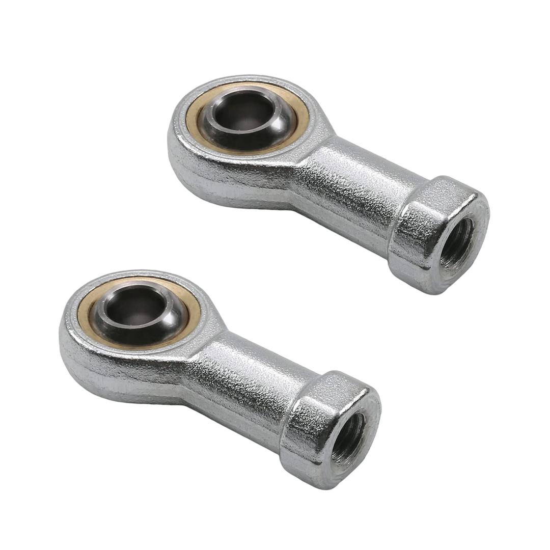 Bettomshin 2Pcs SI10T/K M10 Rod End Ball Bearing 10mm Fisheye Female Thread Connector Joint Bearing Right Hand Rod End Bearing