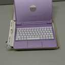 FUWANG Touch Keyboard Case for iPad Air 11-inch(M4/M3/M2, 2026/2025/2024) & Air 5th 4th Generation, Only 180 Flip Keyboard with Multi-Touch Trackpad, Backlit Keyboard for iPad Air 11 inch, Black