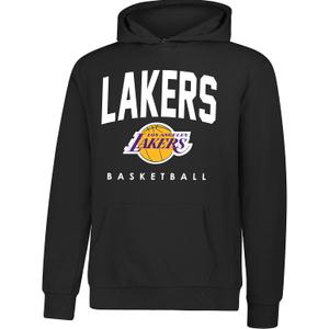 Ultra Game Boys NBA Official Super Soft Teamster Hoodie Sweatshirt (10-12, Black)