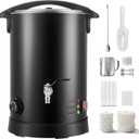 VEVOR 20Lbs Wax Melter for Candle Making, Fast and Even Heating, with Easy Pour Spout and Temperature Control, Hourglass Base for Non-Stick Smooth Flow, Wax Melting Pot for Making Candles Soaps, Large