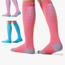 CelerSport 3 Pairs Compression Socks for Men and Women 20-30 mmHg Running Support Socks Size XL