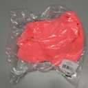 Star Vixen womens Tie Front Flutter Sleeve Chiffon Open Cardigan (Large, Pink/Neon)