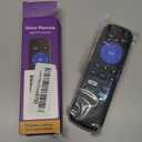 for Roku Voice Remote TV Control, for Roku Stick Remote Replacement, Streaming Players, Streaming Sticks, Audio and TVs, with 4 App Shortcut Keys