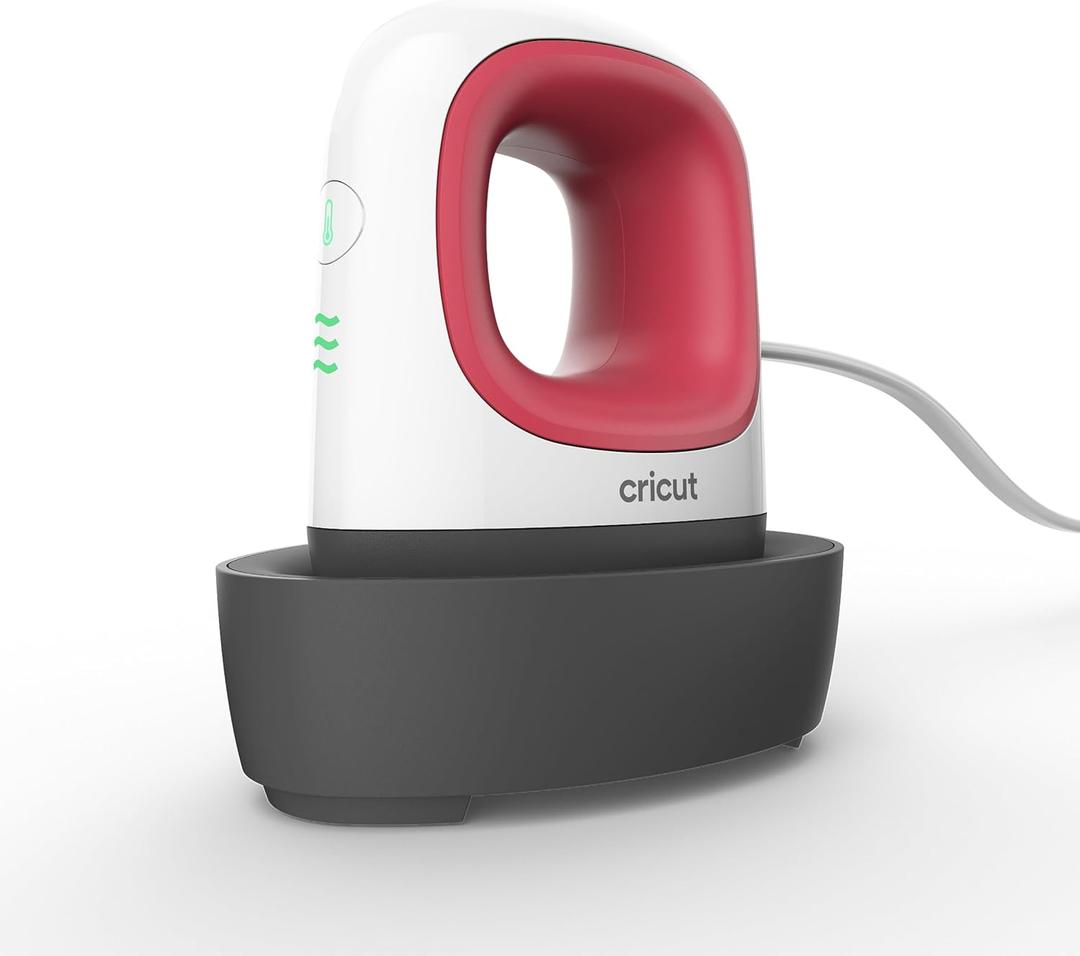 Cricut EasyPress Mini Heat Press - Raspberry
For Pressing Small Objects Like Shoes, Stuffed Animals, Hats & More - 3 Heat Settings & Precision Tip