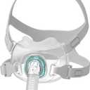 CPAP Mask, Upgrade CPAP Full Face Mask CPAP Supplies with Headgear, Elbows, Cushion and Tube, Suitable for Various Models of CPAP Machines (M)