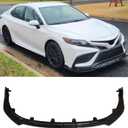 Front Lip Compatible with Toyota Camry Sport [SE,XSE,Hybrid SE,Hybrid XSE,TRD,SE Nightshade] 2021 2022 2023 Front Bumper Lip