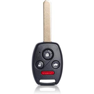 MechanMagic Key Fob Remote Replacement Fits for Honda Civic EX Si Hybrid 2006 2007 2008 2009 2010 2011 2012 2013 Acura Mdx 2007-2013 N5F-S0084A Keyless Entry 4 Buttons Remote Control 35111-SVA-306