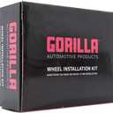 Orion Motor Tech M10x1.25 Lug Nuts, ATV Lug Nuts Compatible with Honda Kawasaki Suzuki Yamaha Can-Am Bombardier Arctic Cat, 10mmx1.25 Wheel Lug Nut Set, Set of 16 (Black)