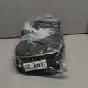 Covkev Nail Polish Organizer Hold 80 Bottles (15ml/0.5 fl.oz)& Nail Lamp, Double Layer Nail Bag Organizer Case with Handle, Large Nail Supplies& Kit Storage Case for Women Travel (Black& Golden)