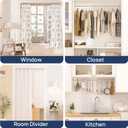 ENJOYBASICS Shower Curtain Rod 30 to 76 Inches, Stainless Steel Adjustable Spring Tension Rods No Drill for Bathroom, Closet, Window, Room Divider, Never Rust, Non Slip, Nickel