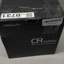 Creality 2 kg Black & White PETG 1.75mm Filament, 3D Printer Filament Bundle, Excellent Toughness High Precision, Odorless Non-Toxic Moistureproof, Glossy, Accuracy +/- 0.02mm