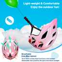 Kids Helmet, SIFVO Kids Bike Helmet Boys and Girls Bike Helmet with Cool Visor Helmet for Kids 5-14, Kids Bike Helmets Youth Bike Helmet Adjustable & Lightweight 50-57cm