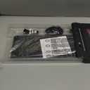 Wireless Keyboard and Mouse Combo, RGB Backlit, Rechargeable & Light Up Letters, Full-Size, Soft Typing, Sleep Mode, 2.4GHz Quiet Keyboard Set for Mac, Windows, Laptop, PC, Trueque (Black)