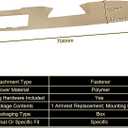 KAIRAY 80994 Front Right Passenger Side Armrest, Door Panel Compatible with Chevy Silverado Avalanche Suburban GMC Sierra Yukon 2010-2014, Door Release Handle Above Armrest 27 in, Tan GM# 84127280