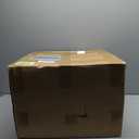 Acrylic Nightstand Side Table Modern Design Clear Home Decor Display End Table for Living Room (Black)