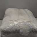 SUNROX LokGrip Non Slip Tufted Memory Foam Bench Cushion, FadeShield Water Resistant Durable Thicken Outdoor/Indoor Bench Seat Pads 42x16x4 inch, Cream 