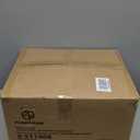 Famiware Star Dinnerware Set with Pasta Bowls, Service for 4 (16pcs), Ribbed Stoneware Plates and Bowls Dishes Sets - Chip & Scratch Resistant, Microwave & Dishwasher Safe, Cappuccino White