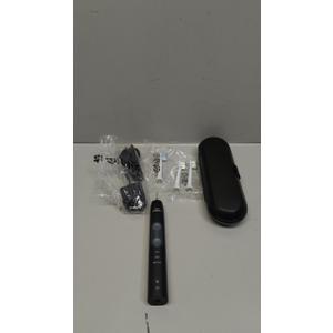 Philips Sonicare ProtectiveClean 5300 Rechargeable Electric Toothbrush, with Pressure Sensor, 3 Cleaning Modes, SmarTimer and QuadPacer, with 2 Bonus Brush Heads, Travel Case, Black, Model HX6423/34