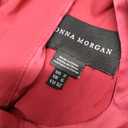 Donna Morgan Women's Donna Morgan Women's Dresses One Shoulder Faux Wrap Light Charmeuse Maxi with Tie Waist Occasion Event Party Guest of (Pink), Size 2