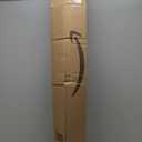 Moen Curved Adjustable Spring Tension No Drill Shower Curtain Rod for Bathroom, Chrome Finish, CSR2172CH