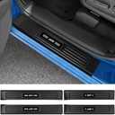 4PCS Car Door Sill Protector for Honda Pilot 2023 2024 2025,ABS Material Door Sill Guards for Pilot Accessories,Front and Rear Door Entry Guard (2 pack)