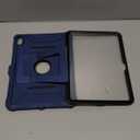 Soke Case for iPad (A16) 11th Generation 11-Inch 2025 /10th Generation 10.9-Inch 2022, with Screen Protector and Multi-Angle Kickstand, Rugged Full Body Heavy Duty Protective Cover - Black CyanBlue