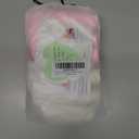 2 x IGUO 3D Pink White Flowers Decorations 6PCS Nursery Paper Flowers for Girl Home Decor Baby Shower Centerpiece Wedding Birthday Party