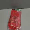 48 Inch Christmas Snowflake Tree Skirt Red Faux Fur Tree Skirt with Gold Sequin Snowflakes Red Gold Snowflake Soft Plush Round Xmas Trees Mat for Winter Holiday New Year Party Home Decor