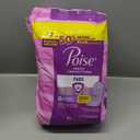 Poise Incontinence Pads & Postpartum Incontinence Pads, 6 Drop Ultimate Absorbency, Regular Length, 52 Count, Packaging May Vary
