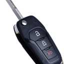 Flip Key Fob Replacement Compatible for Ford F-150 F-250 F-350 2015 2016 2017 2018 2019 2020 2022 Explorer (2016-2022) F-350 F-450 Ranger Ecosport Bronco Ignition Key Keyless Entry Remote N5F-A08TAA