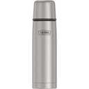 Thermos - Brandclub - Thermos Stainless Steel Vacuum Insulated Coffee Travel Mug 25oz - Silver