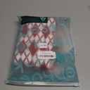 Kuoser Dog Sweater Plaid Dog Sweaters with Harness Hole, Polo Design Puppy Knitwear Fall Winter Sweater for Large Dogs, Pet Cold Weather Clothes Warm Doggie Pullover Sweatshirt, Red XL