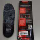 CRUVHEAL 220+ lbs Plantar Fasciitis High Arch Support Insoles Men Women - Orthotic Shoe Inserts - Boot Work Shoe Insole (Gray, XL) (XL(Men 13-14.5/Women 14-15.5), Graphite)