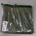 Meekio Set of 2 Dark Moss Green Pillow Covers 16x16, Farmhouse Linen Decorative Throw Cushion Covers for Sofa Couch