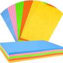 NEBURORA 2mm Thick Felt Sheets for Crafts 20 Pcs Stiff Felt for Crafts, Colorful Felt Fabric Sheets Patchwork Sewing Craft Supplies (Light Colors Mixed) (Light Green,pink,blue,yellow,orange)