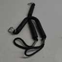 2 PK Bungee Dock Lines for Boats 2FT with 316 Stainless Clip Boat Accessories Marine Grade Boat Rope Boating Accessories Boat Dock Lines Jet Ski or PWC Mooring Boat Lines & Dock Ties (Black, 2 FT)