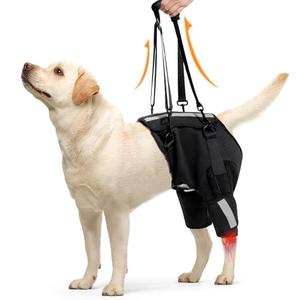 Dotoner Dog Knee Brace for Torn ACL Hind Leg,Canine Care CCL Brace for Dogs Hind Leg,Arthritis Pain Relief, Osteoarthritis,and Ligament Injuries,with Reflective Strips S