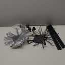 2 Pcs Rotating Display Stand 3 Tiers Spinning Display Stand with Hooks Jewelry Display Rack for Necklace Earrings Key Rings Vendor Events