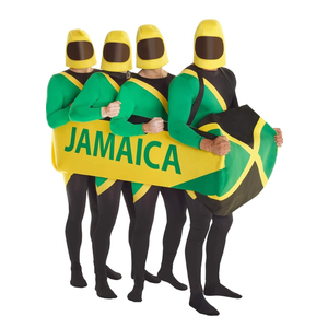 Morphsuits Men's Jamaican Bobsled Cool Runnings Halloween Costume One Size