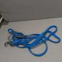 Mella Link Latch Multi-Configuration Adjustable Bungee Cords with Hooks - Flat Silicone Bungee Straps with Hooks - Expandable 8"-36" Bungee Tie Down Fastening System (3-Pack)