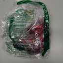 SIMISI RIBBON 24Pcs Burgundy Christmas Velvet Ribbon Bows Decorations Xmas Ornaments Vintage Decor for Tree, Wreath, Garland (3/8'' Width, 5 * 7 inch)