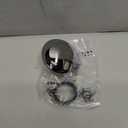 Universal Pop-Up Bathtub Stopper with Clog-Proof Strainer, Bath Drain Plug (Fits 1.4-1.6 Inch Drains)